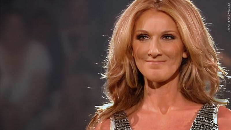 FILE - Celine Dion was seen at an NHL hockey game Monday night between the Vegas Golden...
