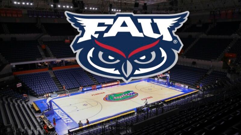 An overall view of Exactech Arena at the Stephen C. O'Connell Center before an NCAA college...