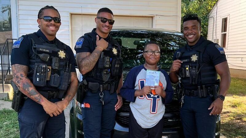 “A small gesture can make a world of a difference,” the department wrote alongside a photo...