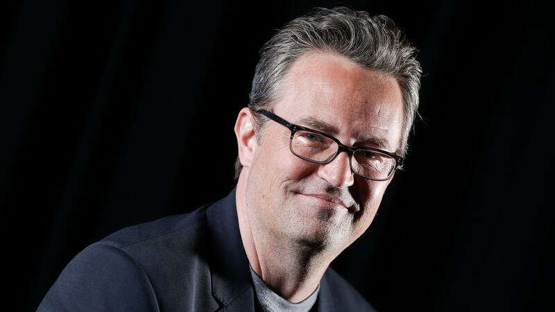 File - Matthew Perry poses for a portrait on Feb. 17, 2015, in New York. Perry, who starred as...