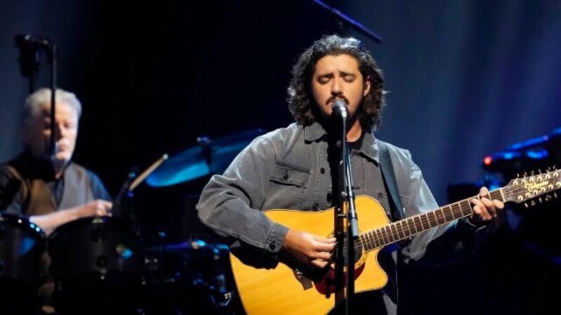 Deacon Frey, right, and Don Henley of the Eagles perform during night one of "The Long...