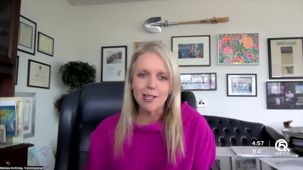 Palm Beach County Commissioner Melissa McKinlay.
