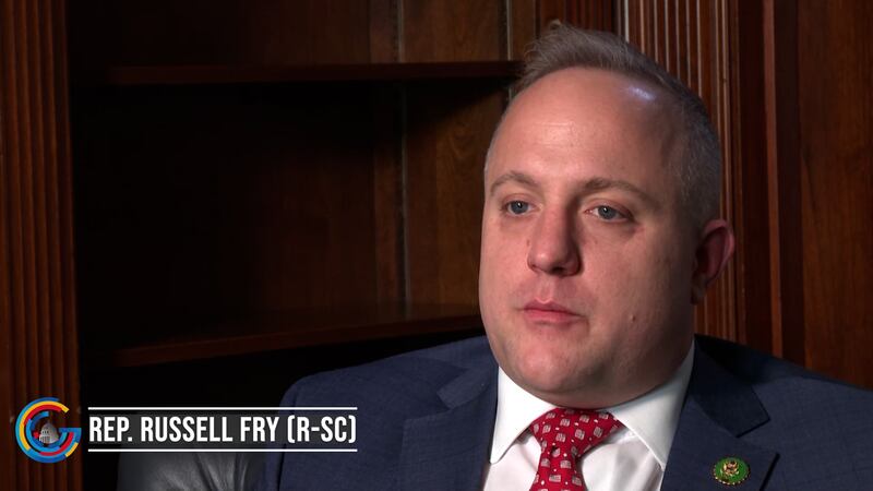 Rep. Russell Fry gets to work on Capitol Hill after delayed start